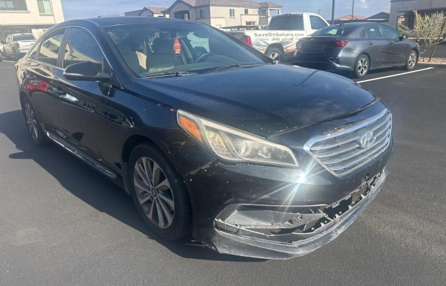 5NPE34AFXFH218336 - 2015 HYUNDAI SONATA SPORT BLACK photo 11