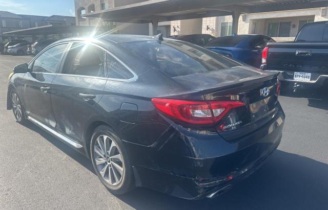 5NPE34AFXFH218336 - 2015 HYUNDAI SONATA SPORT BLACK photo 3
