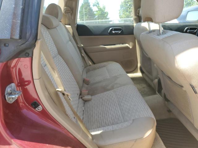 JF1SG65654H743819 - 2004 SUBARU FORESTER 2.5XS წითელი ფოტო 10