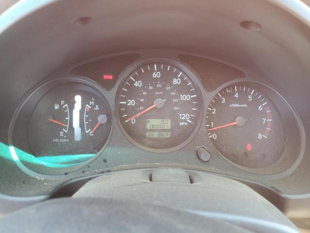 JF1SG65654H743819 - 2004 SUBARU FORESTER 2.5XS წითელი ფოტო 9