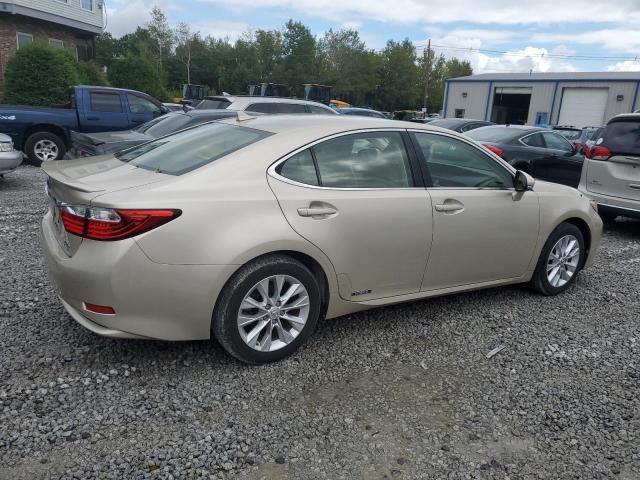 JTHBW1GG5E2066165 - 2014 LEXUS ES 300H GOLD photo 3