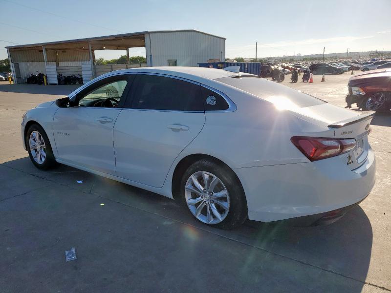 1G1ZD5ST4LF113153 - 2020 CHEVROLET MALIBU LT WHITE photo 2