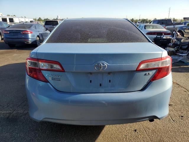 4T1BF1FK2CU501244 - 2012 TOYOTA CAMRY BASE BLUE photo 6