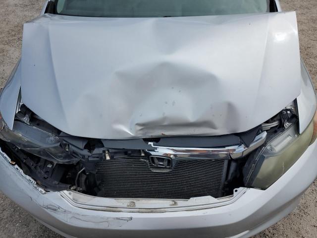 19XFB2F55CE082421 - 2012 HONDA CIVIC LX SILVER photo 11