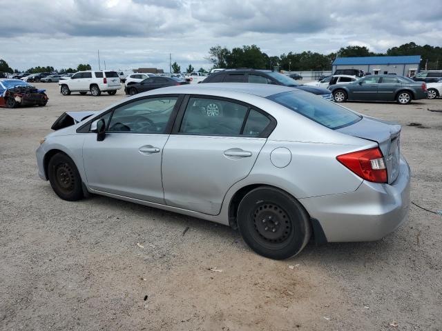 19XFB2F55CE082421 - 2012 HONDA CIVIC LX SILVER photo 2