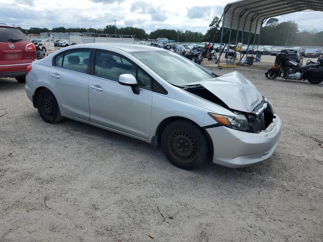 19XFB2F55CE082421 - 2012 HONDA CIVIC LX SILVER photo 4