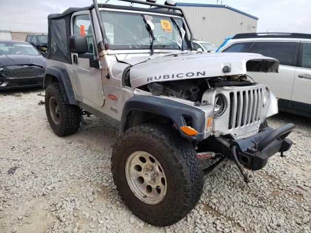 1J4FA69S53P375497 - 2003 JEEP WRANGLER / RUBICON SILVER photo 4