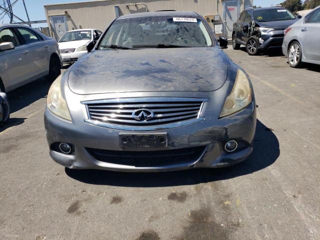 JN1CV6AP5AM405877 - 2010 INFINITI G37 BASE GRAY photo 5