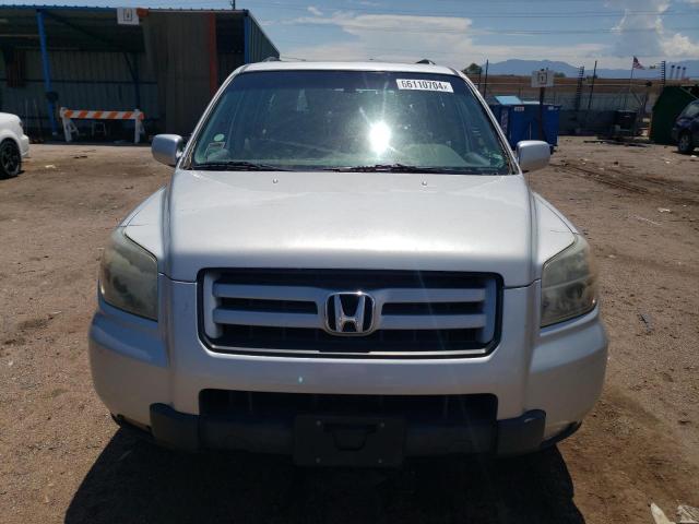 5FNYF18528B035756 - 2008 HONDA PILOT EXL SILVER photo 5