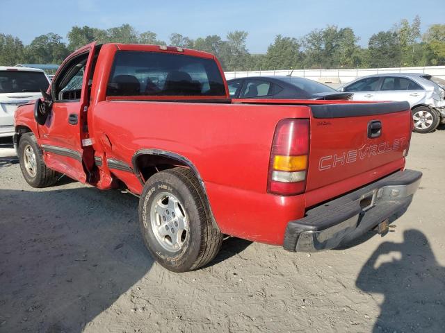 1GCEC14W61Z114132 - 2001 CHEVROLET SLVRD C1500 RED photo 2