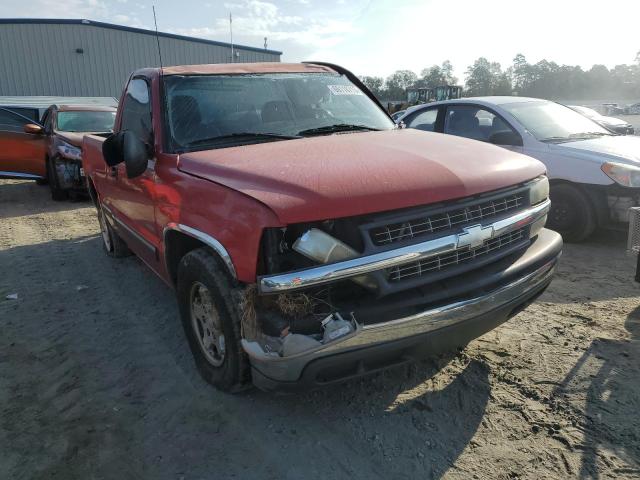 1GCEC14W61Z114132 - 2001 CHEVROLET SLVRD C1500 RED photo 4