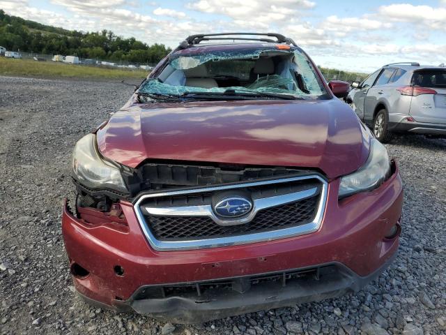 JF2GPASC9F8261422 - 2015 SUBARU XV CROSSTR SPORT LIMITED MAROON photo 5