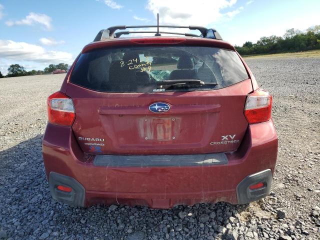 JF2GPASC9F8261422 - 2015 SUBARU XV CROSSTR SPORT LIMITED MAROON photo 6