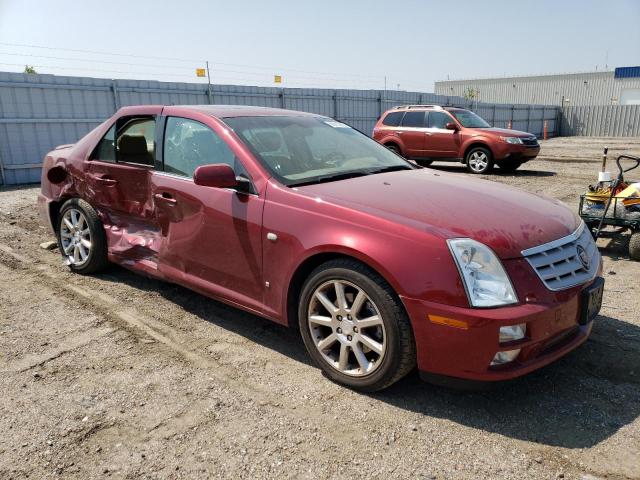 1G6DC67A260136538 - 2006 CADILLAC STS RED photo 4