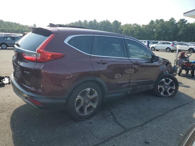 7FARW2H83JE036297 - 2018 HONDA CR-V EXL 勃艮第红 照片 3