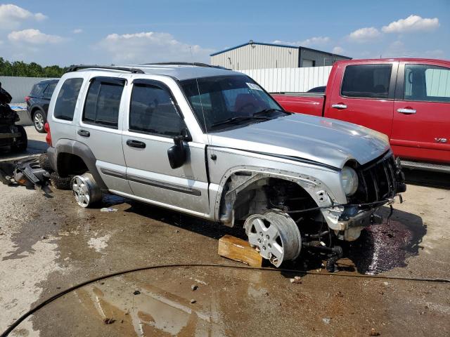 1J4GL48KX4W129766 - 2004 JEEP LIBERTY SPORT 银色 照片 4