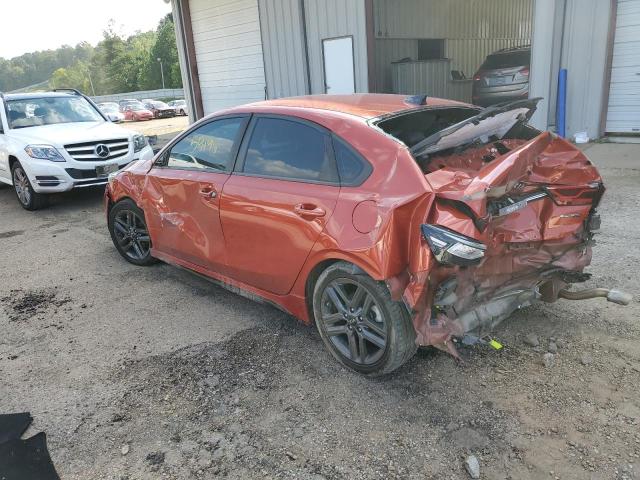 3KPF34AD7LE143565 - 2020 KIA FORTE GT LINE ORANGE photo 2