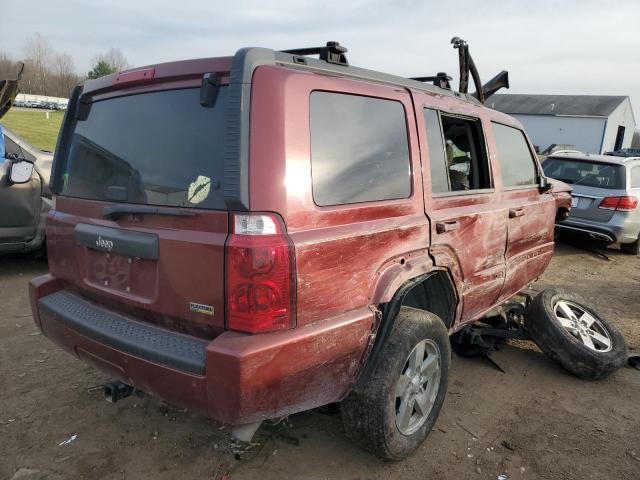 1J8HH48N28C141058 - 2008 JEEP COMMANDER SPORT წითელი ფოტო 4