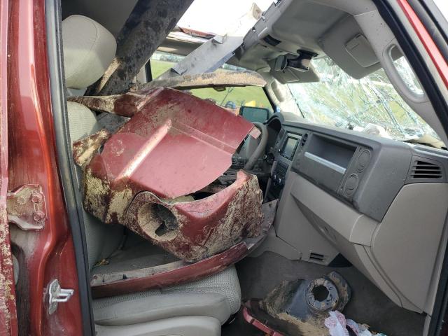 1J8HH48N28C141058 - 2008 JEEP COMMANDER SPORT წითელი ფოტო 5