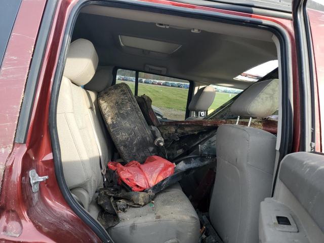 1J8HH48N28C141058 - 2008 JEEP COMMANDER SPORT წითელი ფოტო 6