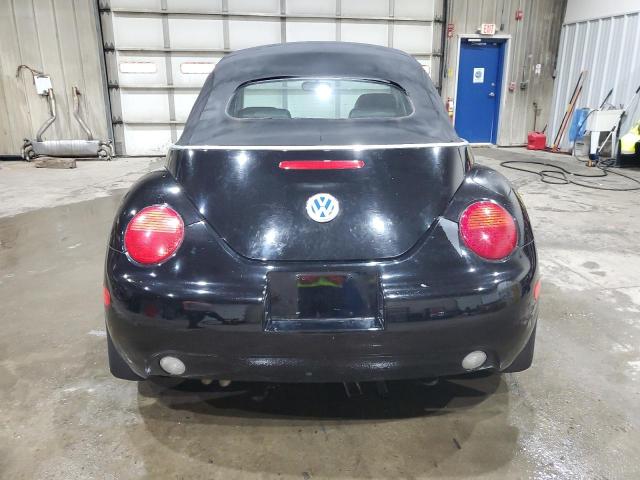 3VWCK21Y23M317106 - 2003 VOLKSWAGEN NEW BEETLE GLS BLACK photo 6