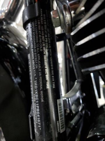 1HD1KBC11PB641671 - 2023 HARLEY-DAVIDSON FLHX BLACK photo 10