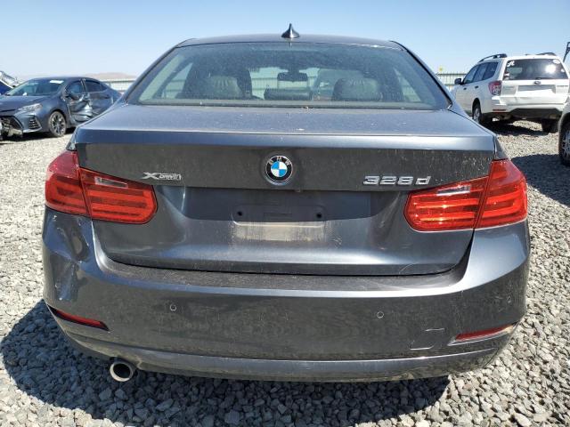 WBA3D5C53EKX95172 - 2014 BMW 328 D XDRIVE GRAY photo 6