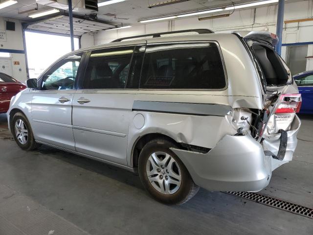 5FNRL38785B044631 - 2005 HONDA ODYSSEY EXL SILVER photo 2
