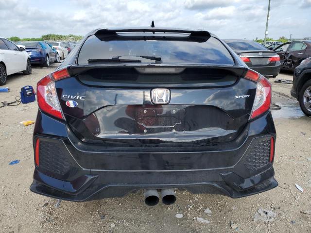 SHHFK7H47KU202549 - 2019 HONDA CIVIC SPORT BLACK photo 6