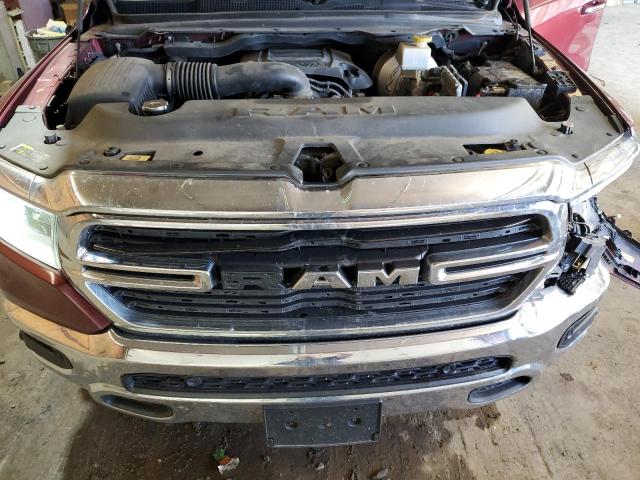 1C6SRFFT8KN507986 - 2019 RAM 1500 BIG HORN/LONE STAR MAROON photo 11