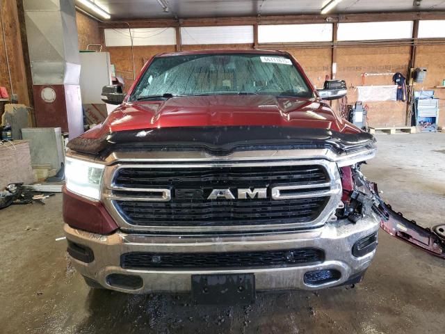 1C6SRFFT8KN507986 - 2019 RAM 1500 BIG HORN/LONE STAR MAROON photo 5