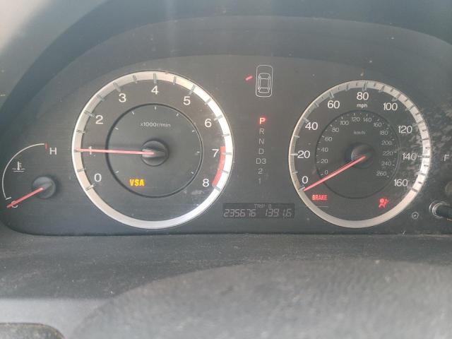 1HGCP36798A059165 - 2008 HONDA ACCORD EX SILVER photo 9