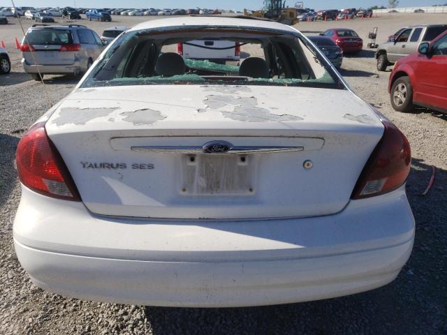 1FAFP552X2A231777 - 2002 FORD TAURUS SES WHITE photo 6