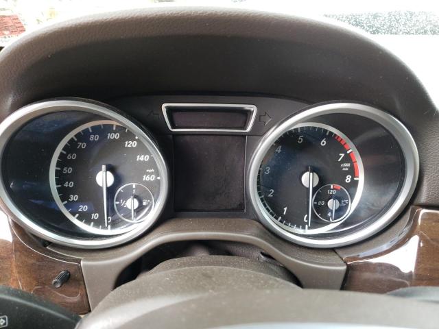 4JGDA5HB7FA477699 - 2015 MERCEDES-BENZ ML 350 4MATIC WHITE photo 9