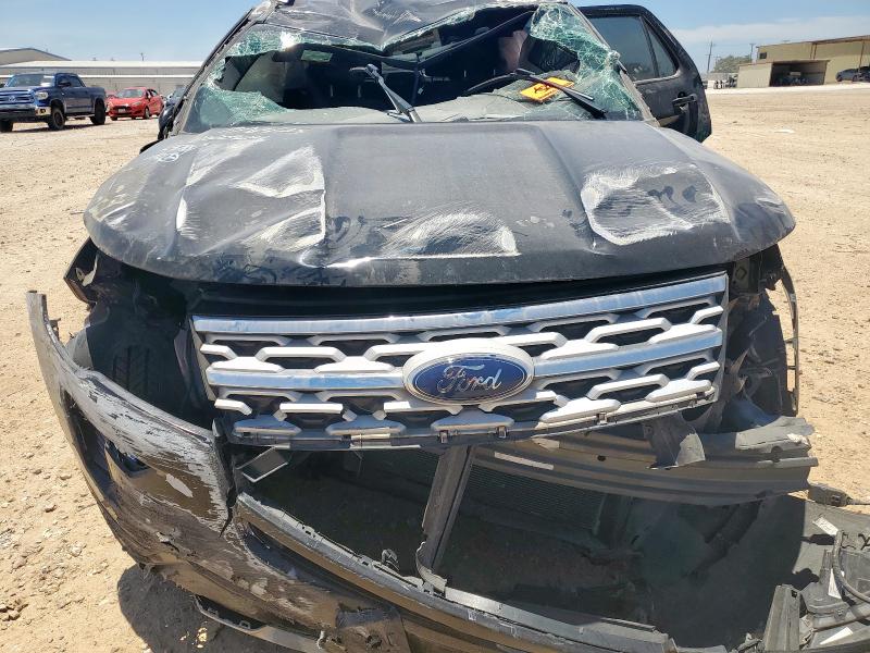 1FM5K7D81JGC92951 - 2018 FORD EXPLORER XLT შავი ფოტო 12