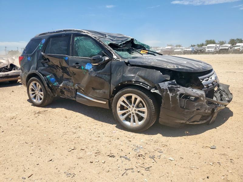 1FM5K7D81JGC92951 - 2018 FORD EXPLORER XLT შავი ფოტო 4