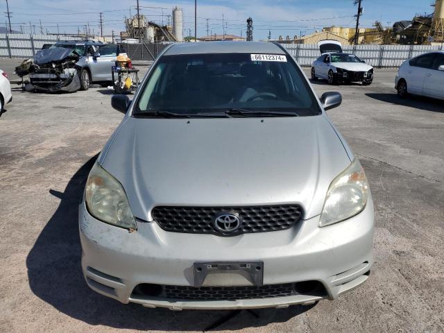 2T1KR32EX3C143086 - 2003 TOYOTA COROLLA MA XR SILVER photo 5