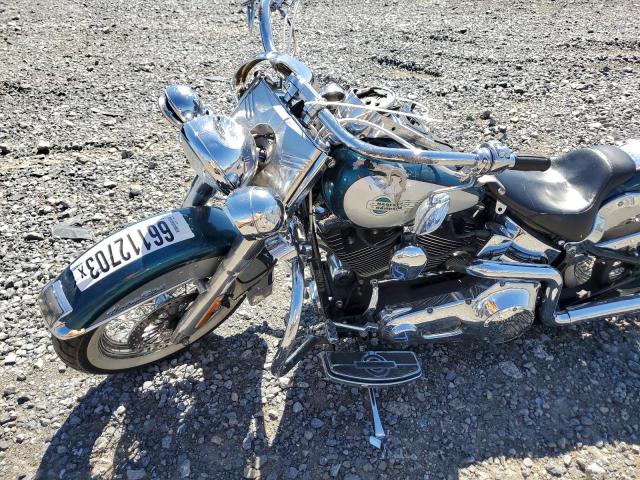 1HD1BWB124Y023647 - 2004 HARLEY-DAVIDSON FLSTCI GREEN photo 9