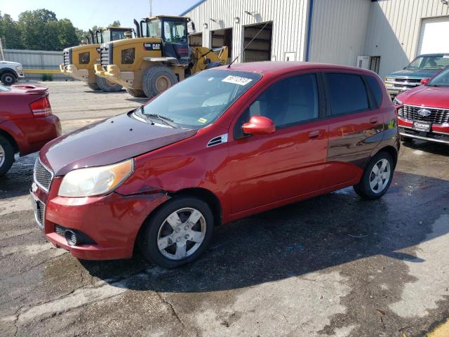 KL1TD6DE3BB127141 - 2011 CHEVROLET AVEO LS 勃艮第红 照片 1