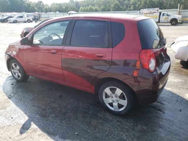 KL1TD6DE3BB127141 - 2011 CHEVROLET AVEO LS 勃艮第红 照片 2