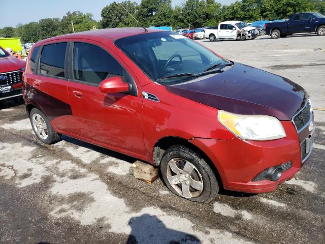 KL1TD6DE3BB127141 - 2011 CHEVROLET AVEO LS 勃艮第红 照片 4