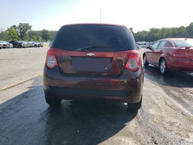 KL1TD6DE3BB127141 - 2011 CHEVROLET AVEO LS 勃艮第红 照片 6