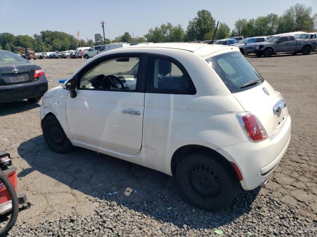 3C3CFFARXDT528606 - 2013 FIAT 500 POP WHITE photo 2