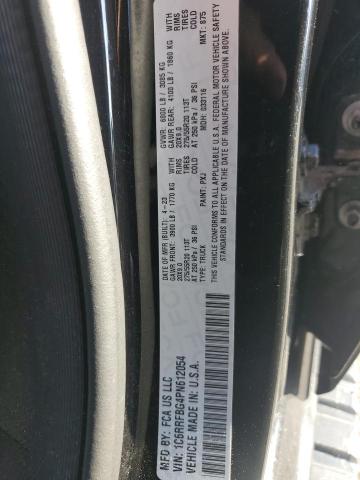 1C6RRFBG4PN612054 - 2023 RAM 1500 BIG HORN/LONE STAR BLACK photo 12