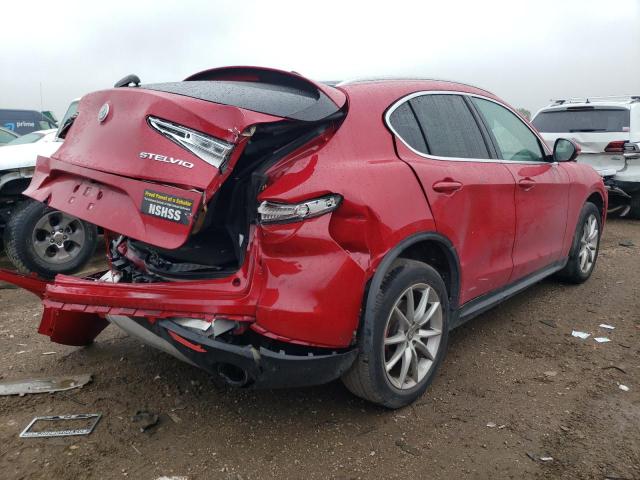 ZASFAKBN5J7B69555 - 2018 ALFA ROMEO STELVIO TI RED photo 3