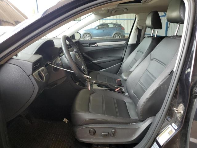 1VWSA7A39MC003651 - 2021 VOLKSWAGEN PASSAT SE შავი ფოტო 7