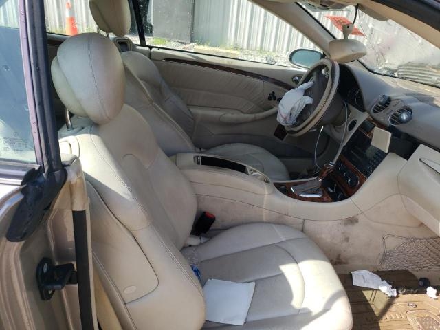 WDBTK56G16T071450 - 2006 MERCEDES-BENZ CLK 350 BEIGE photo 10
