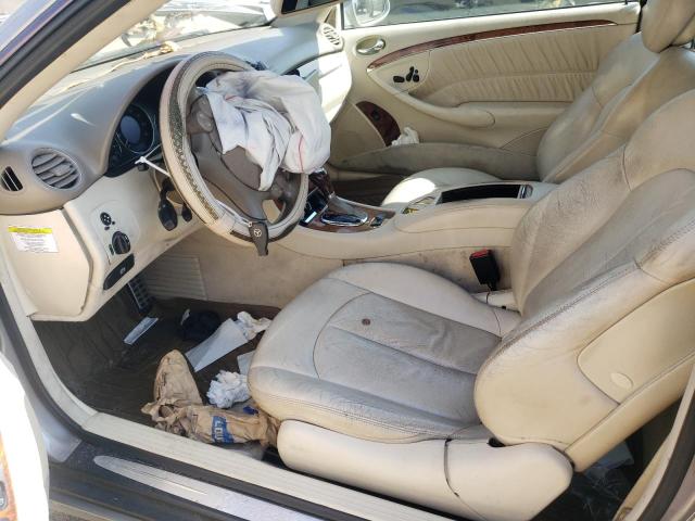 WDBTK56G16T071450 - 2006 MERCEDES-BENZ CLK 350 BEIGE photo 7
