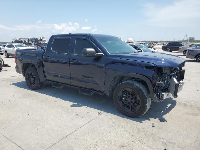 5TFLA5AB6RX032981 - 2024 TOYOTA TUNDRA CREWMAX SR BLUE photo 4