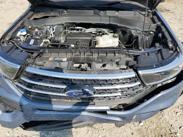 1FMSK8DHXMGA90834 - 2021 FORD EXPLORER XLT Azul foto 12